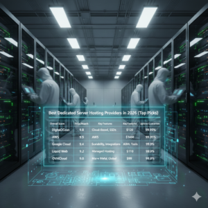 Best Dedicated Server Hosting Providers in 2026: Top Picks & Reviews