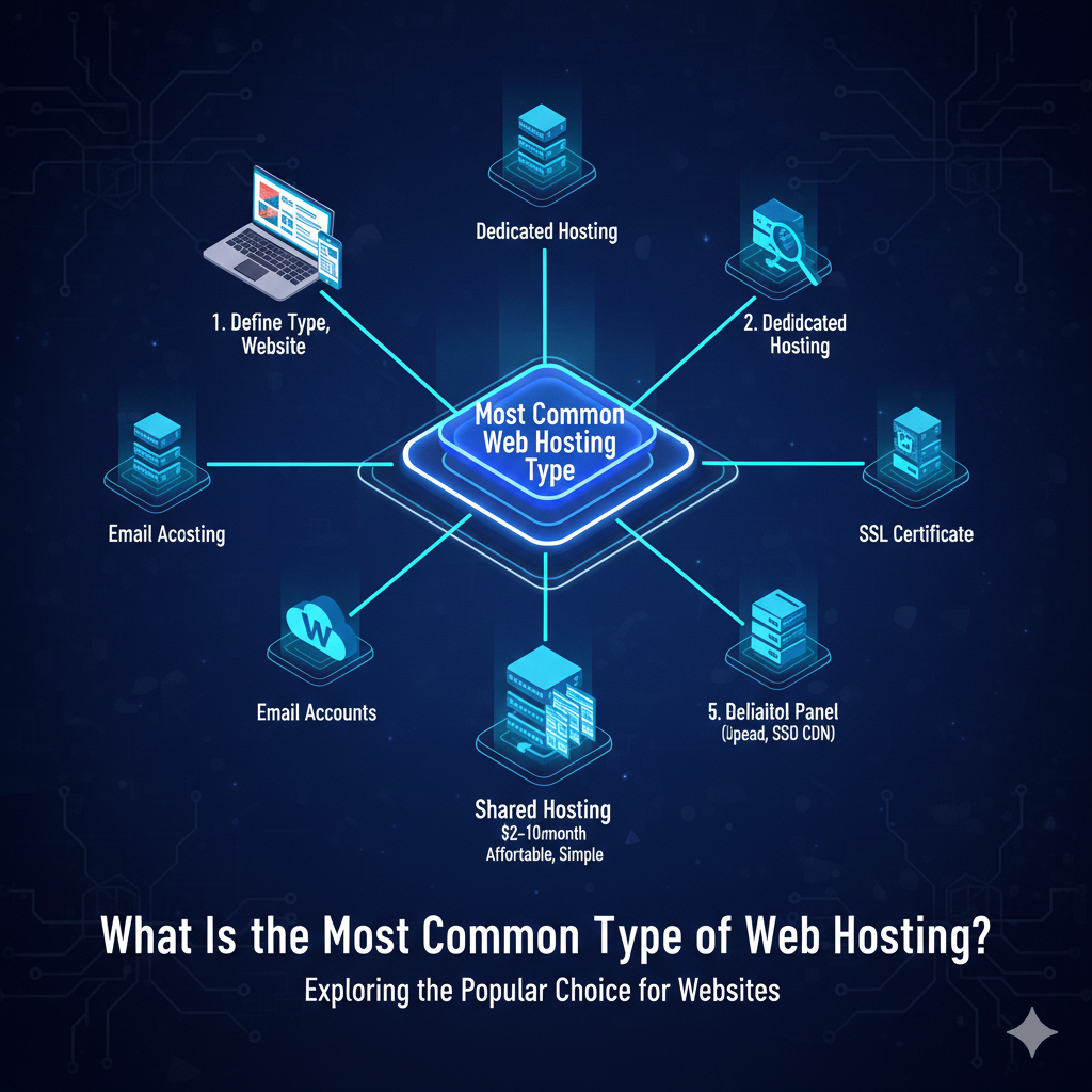 What Is the Most Common Type of Web Hosting? Explained for Beginners