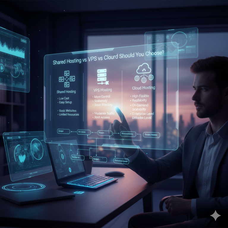 Shared Hosting vs VPS vs Cloud Hosting: Which Is Best in 2026?