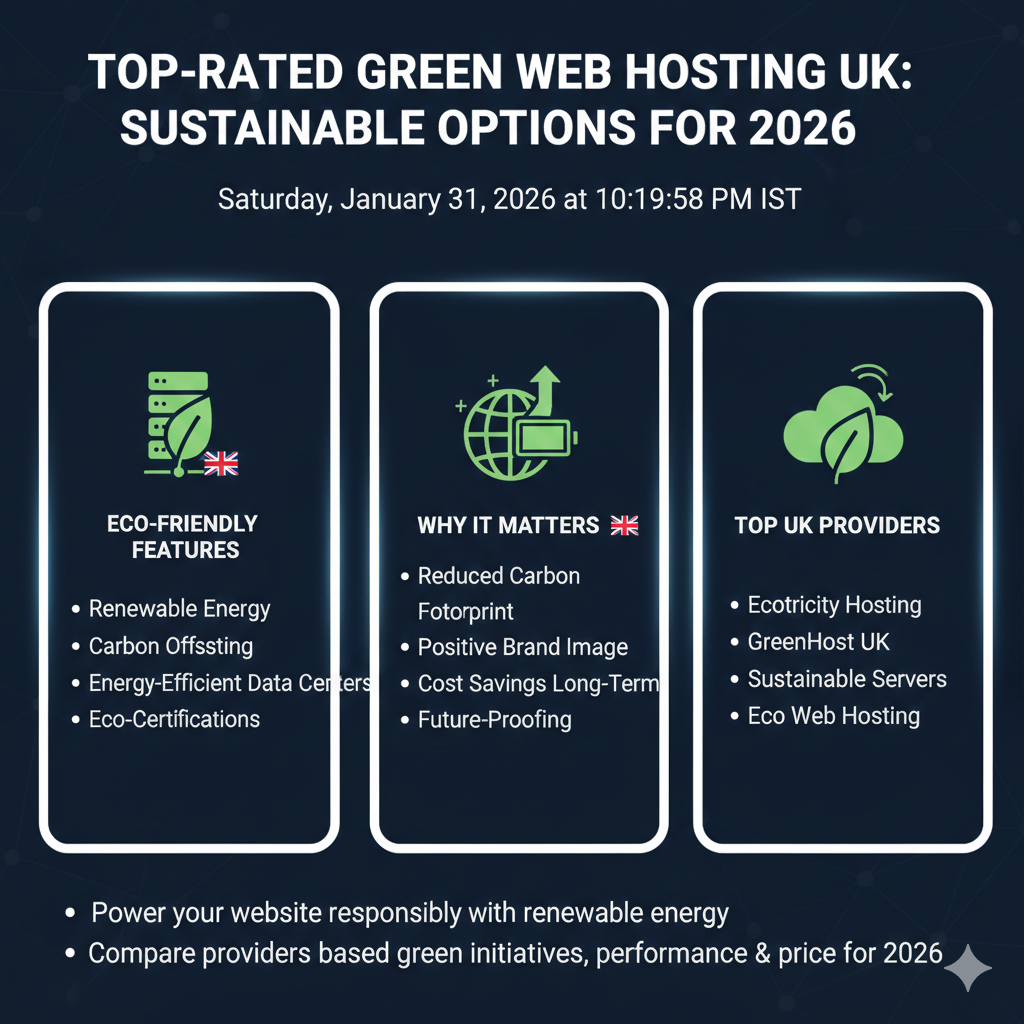 Top-Rated Green Web Hosting UK: Sustainable Options for 2026
