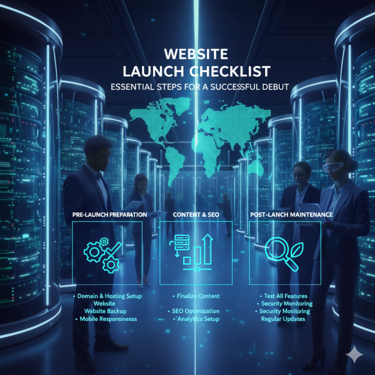 Checklist: Launching Your First Website