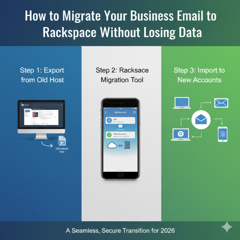 How to Migrate Your Business Email to Rackspace Without Losing Data.