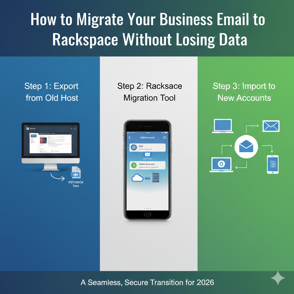How to Migrate Your Business Email to Rackspace Without Losing Data.