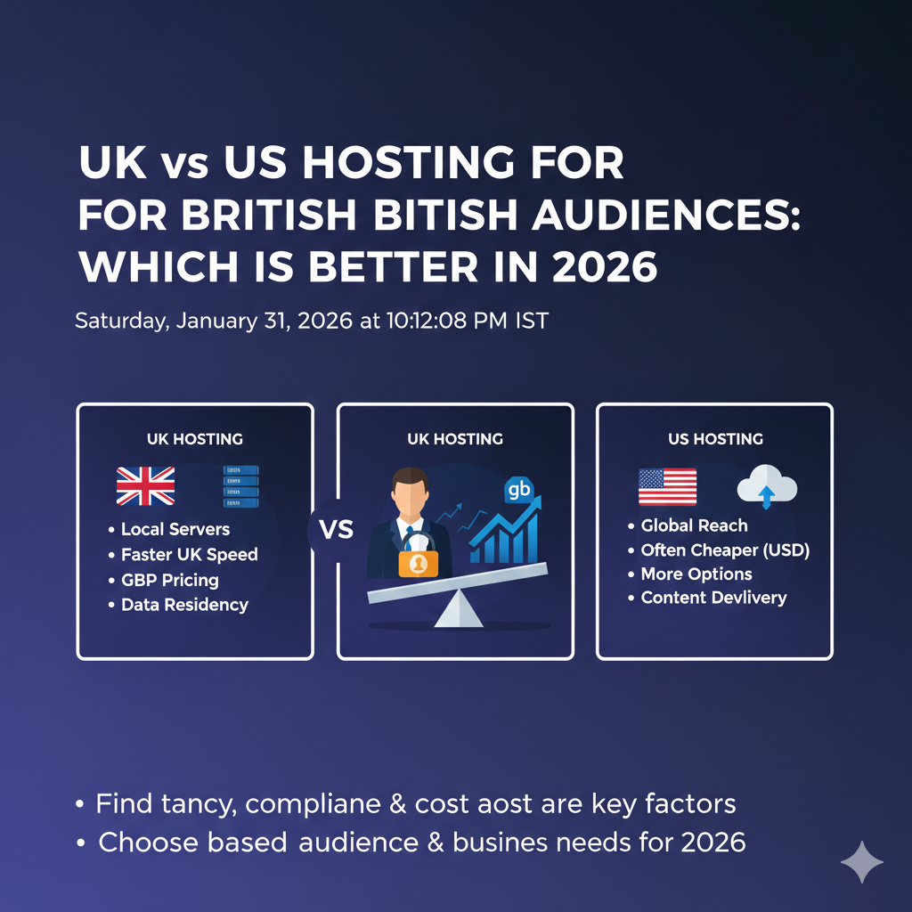 UK vs US Hosting for British Audiences: Which Is Better in 2026?