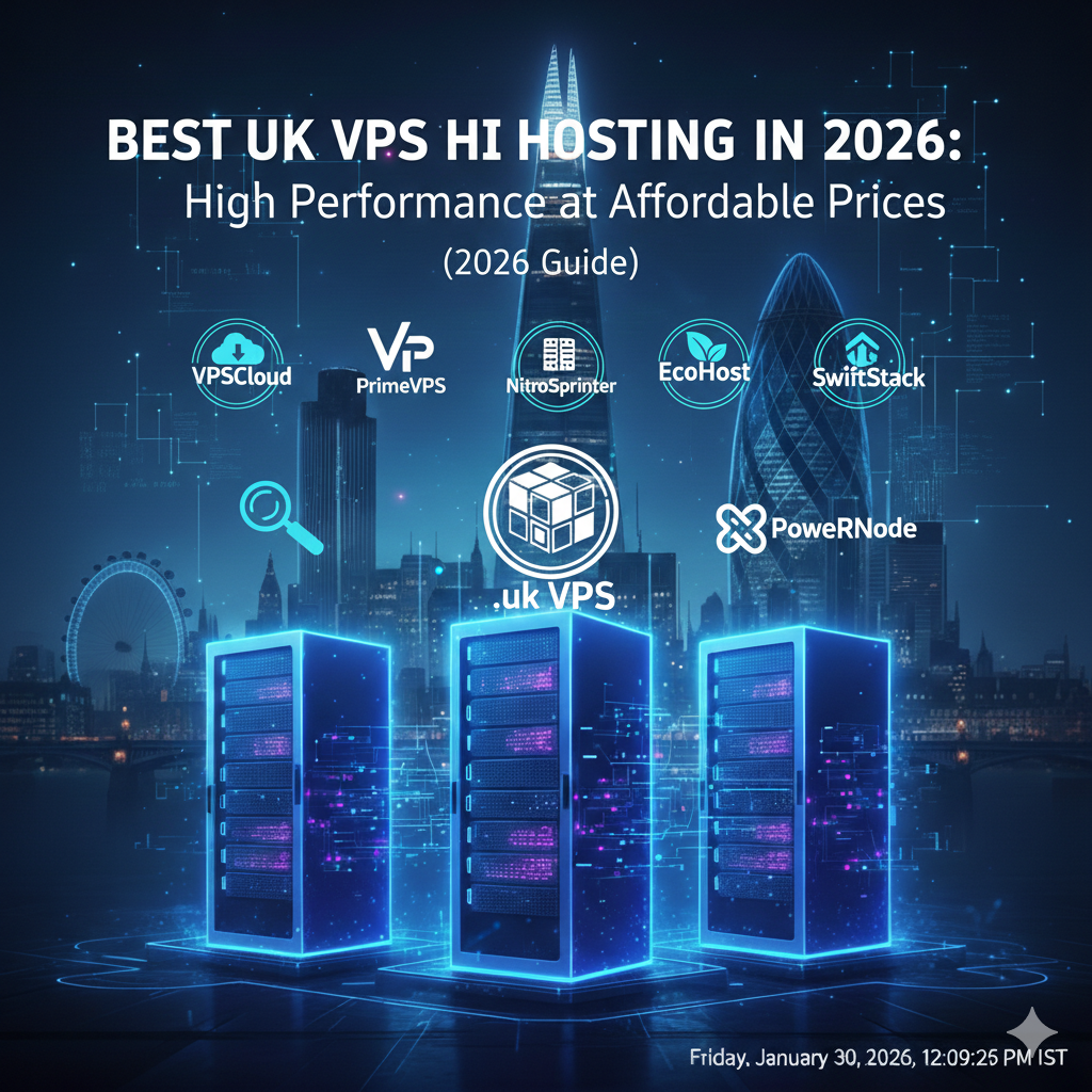Best UK VPS Hosting in 2026: High Performance at Affordable Prices