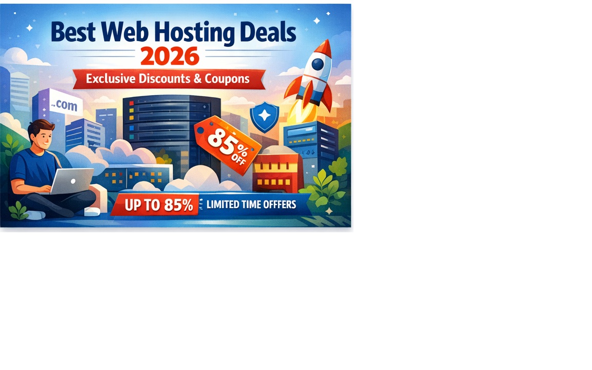 Best Web Hosting Deals in 2026: Exclusive Discounts & Coupons for Bloggers and Businesses