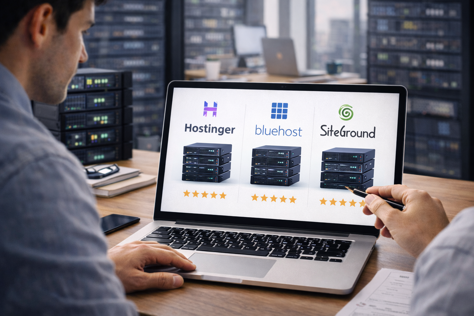 Hostinger, Bluehost, and SiteGround VPS Compared for 2026