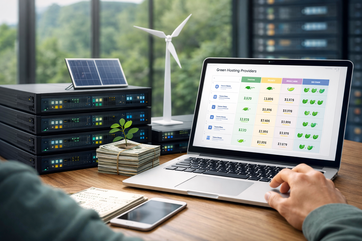 How Green Hosting Providers Compare on Eco Impact and Cost