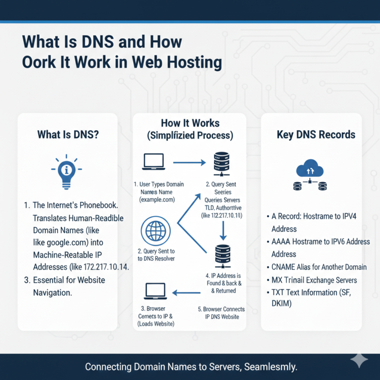 What Is DNS and How Does It Work in Web Hosting?