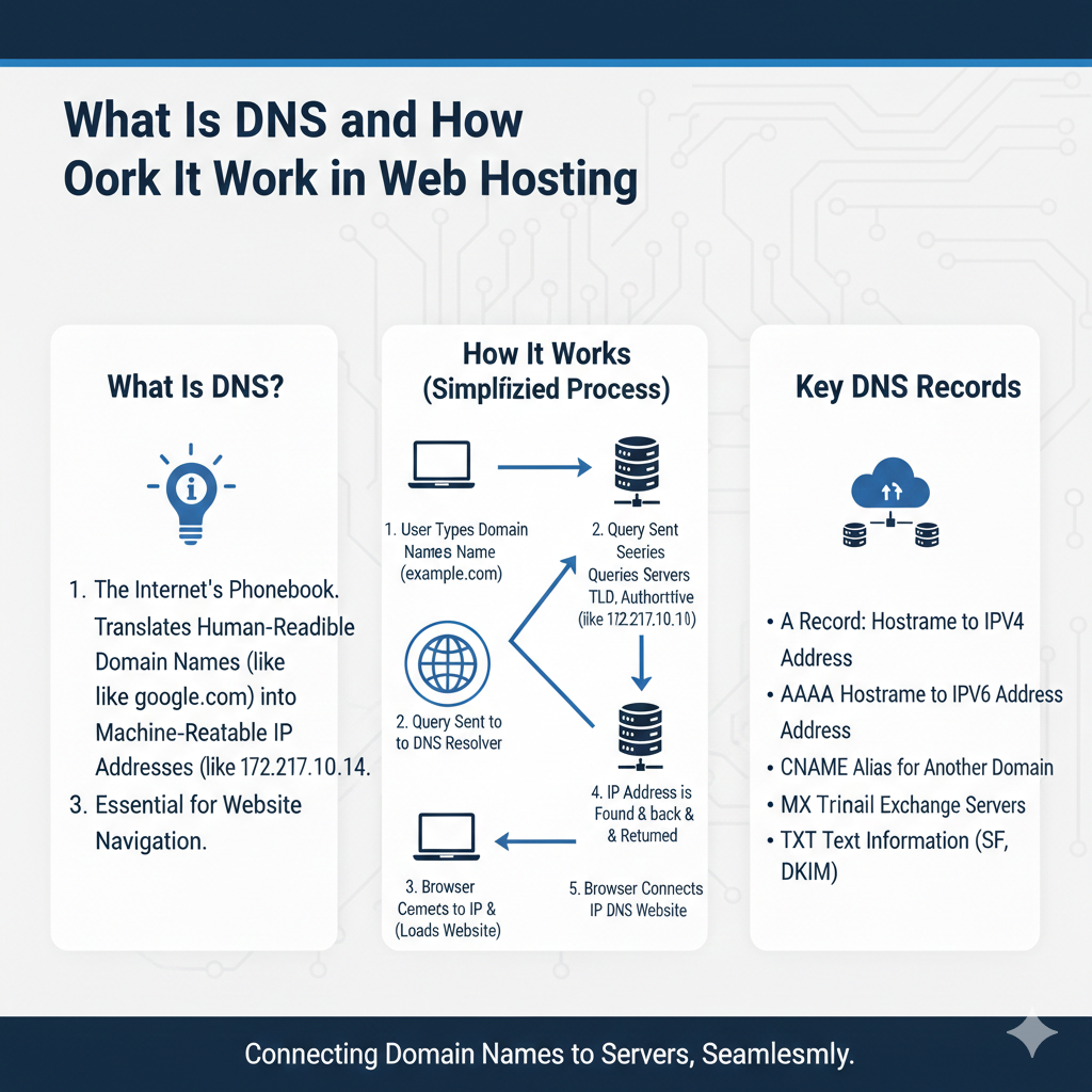 What Is DNS and How Does It Work in Web Hosting?
