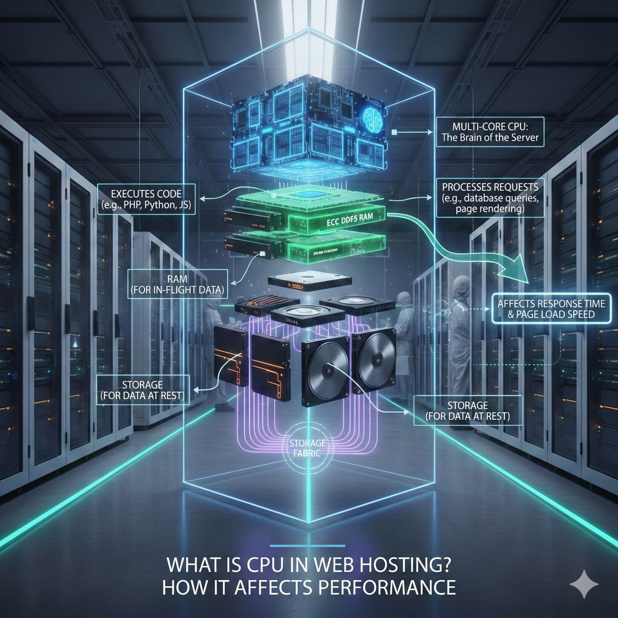 What Is CPU in Web Hosting? How It Affects Performance