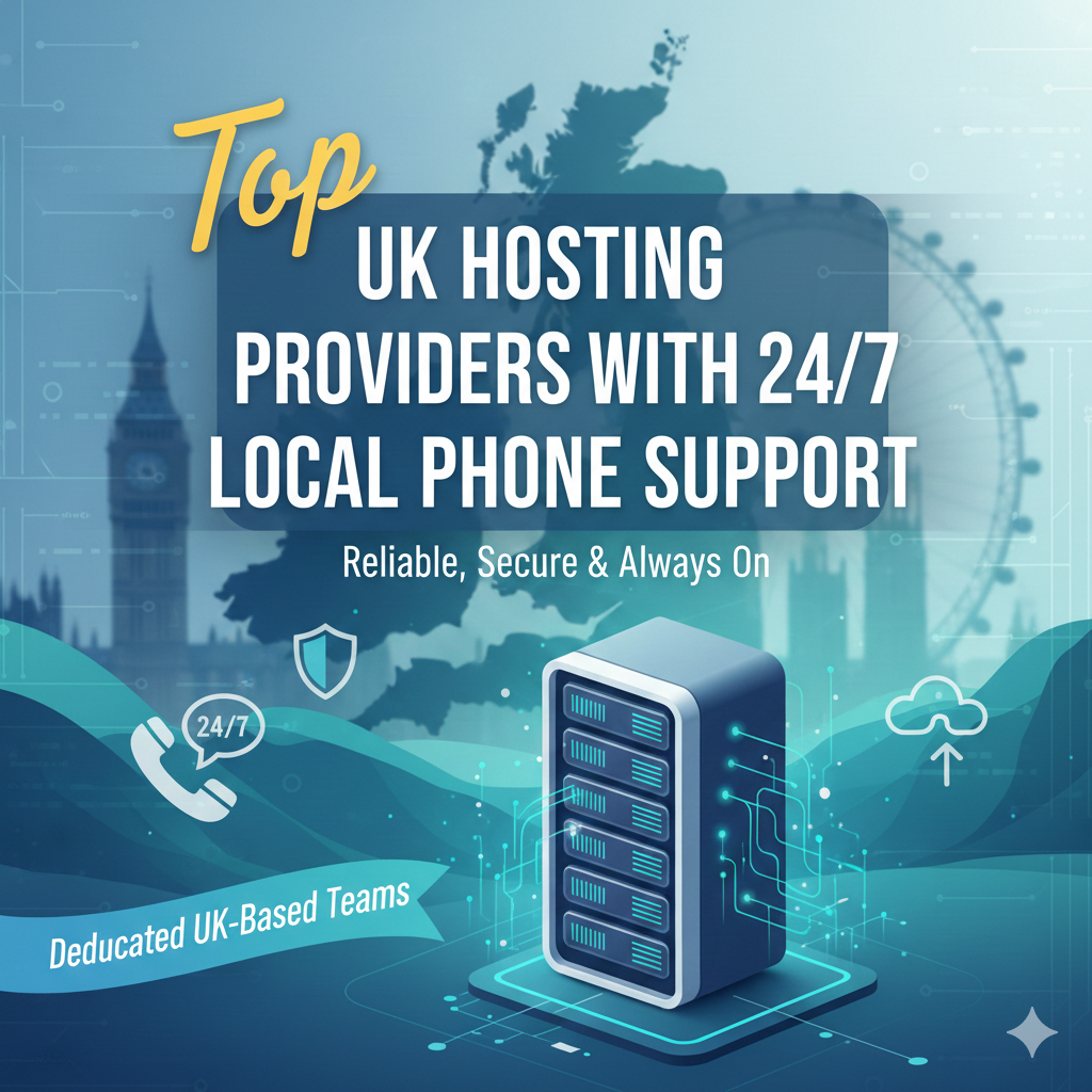 Top UK Hosting Providers with 24/7 Local Phone Support in 2026