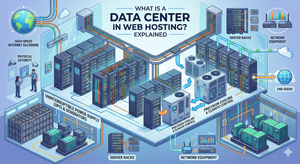 What Is a Data Center in Web Hosting? Explained