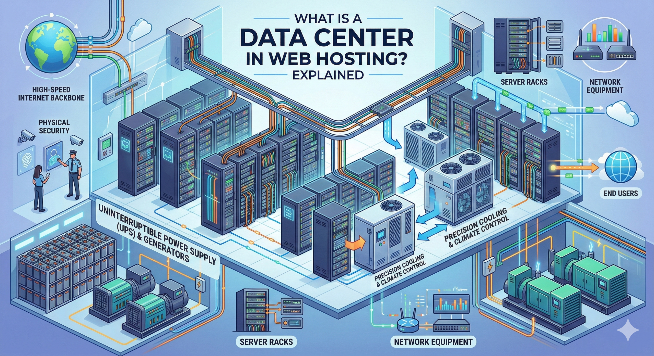 What Is a Data Center in Web Hosting? Explained
