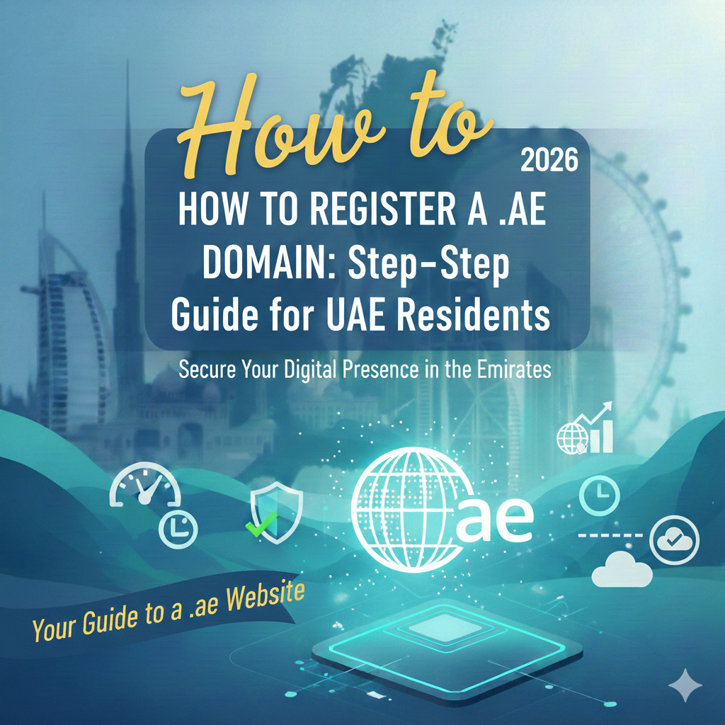 How to Register a .ae Domain: Step-by-Step Guide for UAE Residents (2026)