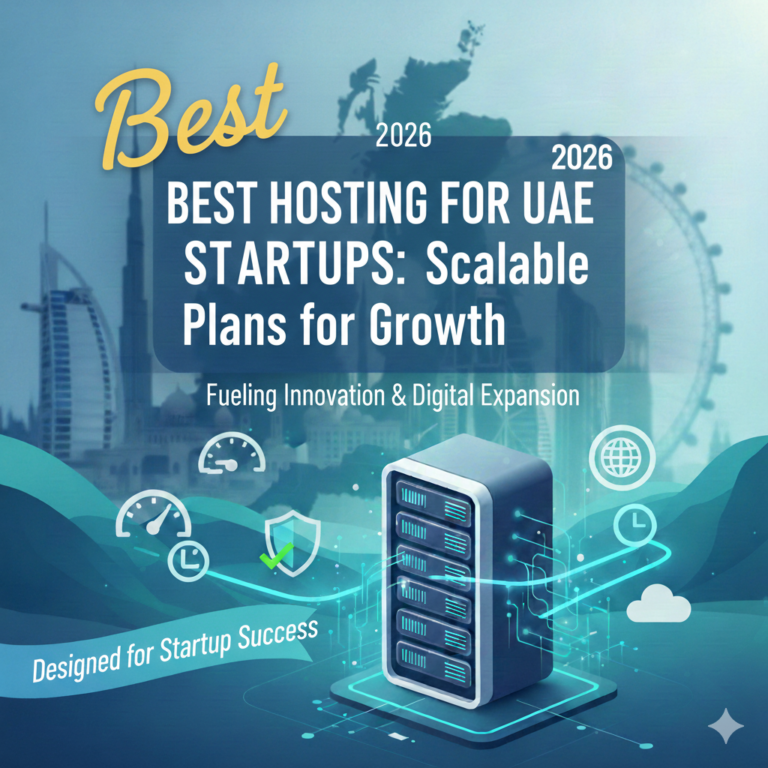 Best Hosting for UAE Startups: Scalable Plans for Growth (2026)