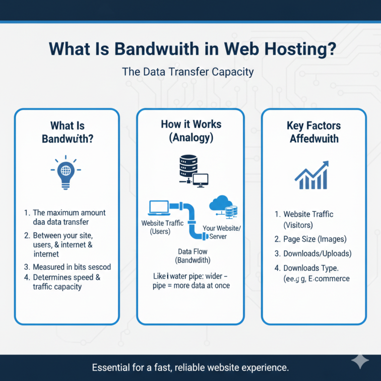 What Is Bandwidth in Web Hosting? Explained Simply